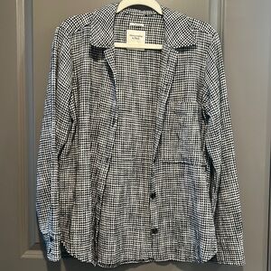 Abercrombie and Fitch houndstooth shirt / jacket